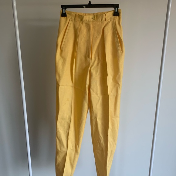 Vintage Linen Pants - Picture 2 of 4
